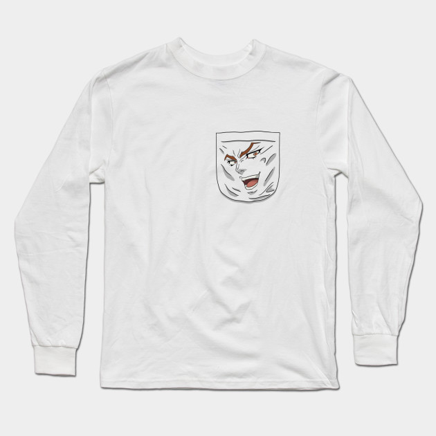 Kono Dio Da Pocket Anime Long Sleeve T Shirt Teepublic