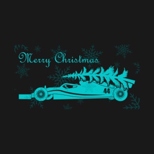 Lewis Hamilton Christmas Car T-Shirt