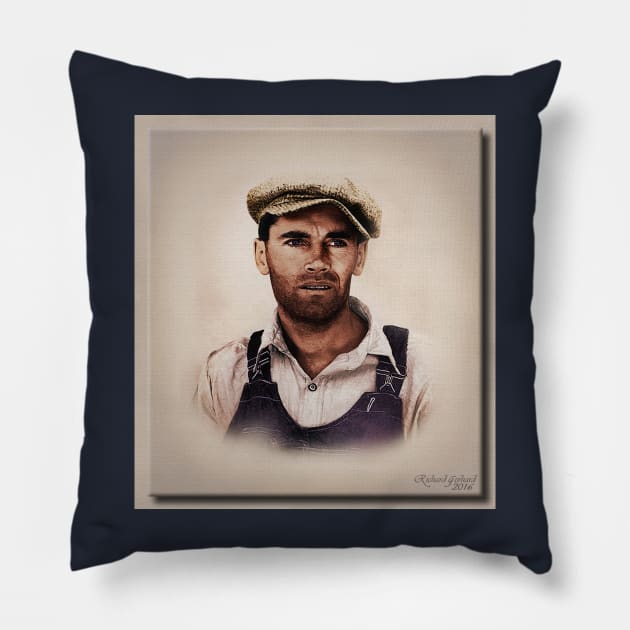 Henry Fonda as Tom Joad Pillow by rgerhard