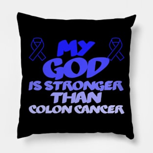 How God Helped Me Overcome Colon Cancer Pillow