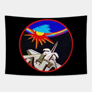 Black Panther Art - NASA Space Badge 37 Tapestry