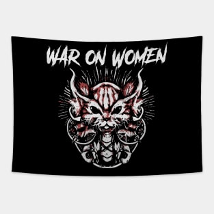 war on women and the dark fox Tapestry