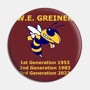 W.E. Greiner Three Generations Pin