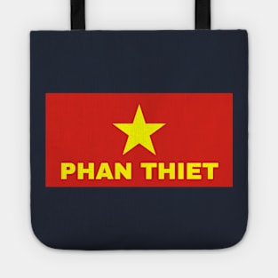 Phan Thiet City in Vietnamese Flag Tote