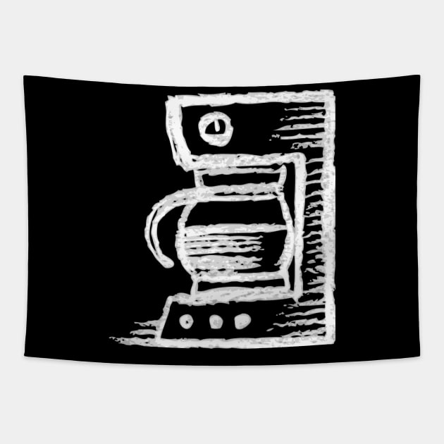 Coffee Machine Tapestry by B1laskari