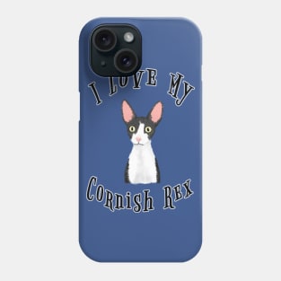 I Love My Cornish Rex Phone Case