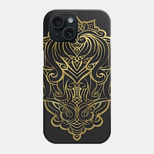 Gemini gold Phone Case