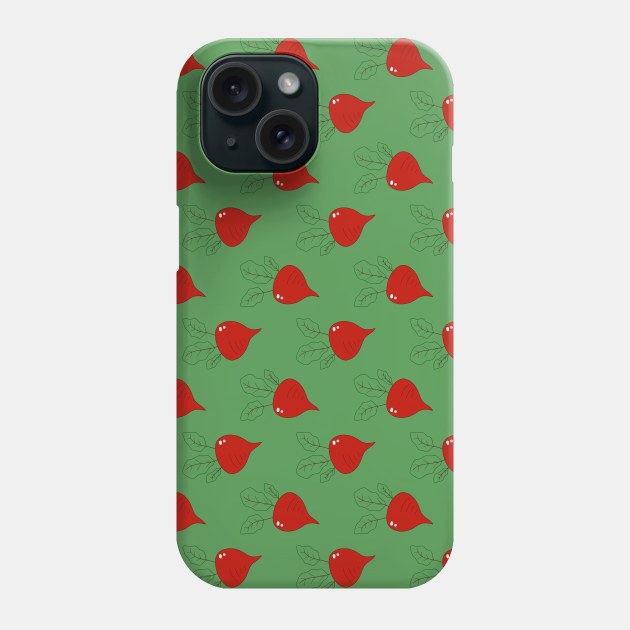 Beets Pattern Phone Case by saradaboru