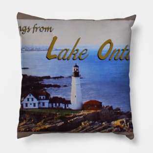 Fitz's Postcard Pillow