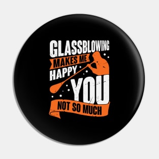 Glassblowing Job Glassworker Glassblower Gift Pin