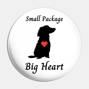 Small Package - Big Heart Pin