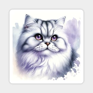 Burmilla - Watercolor Cat Magnet