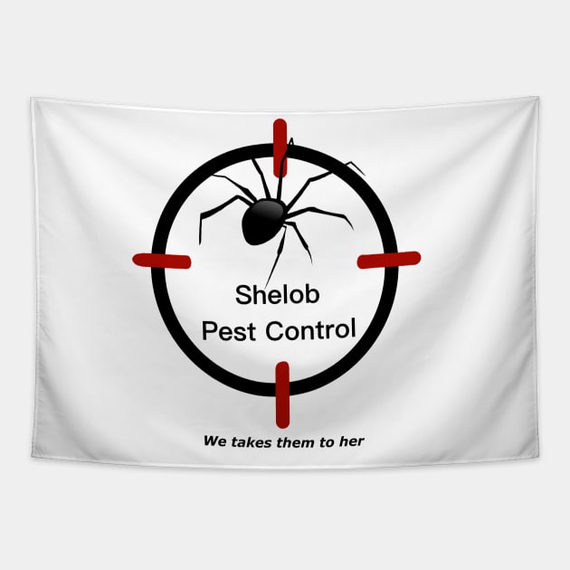 Shelob pest control Tapestry by Thalionwen Creates