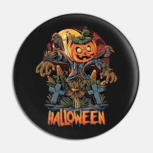 Scarecrow - Halloween Pin