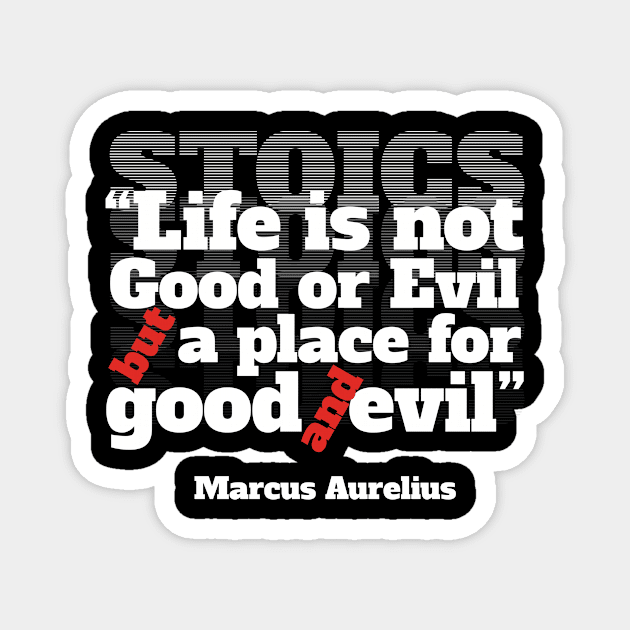 Stoic Quote by Marcus Aurelius Magnet by emma17