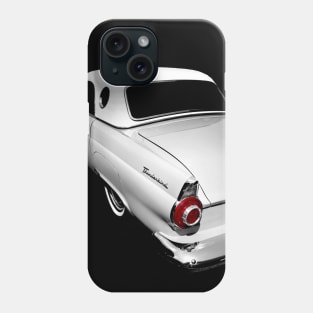 1955 Ford Thunderbird - high contrast Phone Case