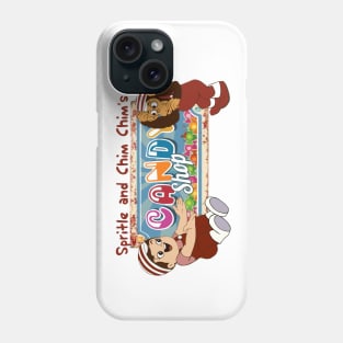 Spritle and Chim Chim's Candy Shop Phone Case