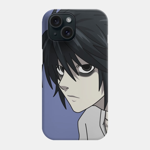 L Lawliet Phone Case by Brok Design