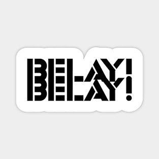 BELAY! BELAY! Magnet