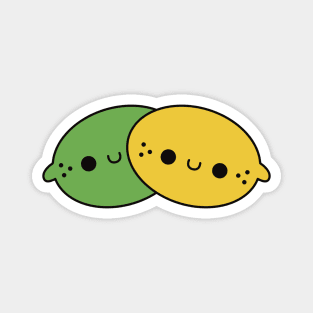 Cute Kawaii Lemon & Lime Magnet