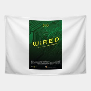 "Wired" by John Allegretti (Woodstock Academy) Tapestry