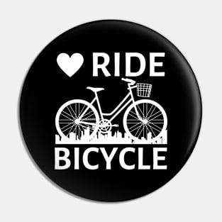 Love Ride Bicycle Pin