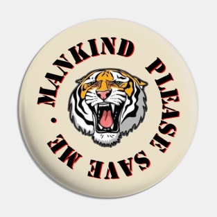 Tiger Conservation Pin