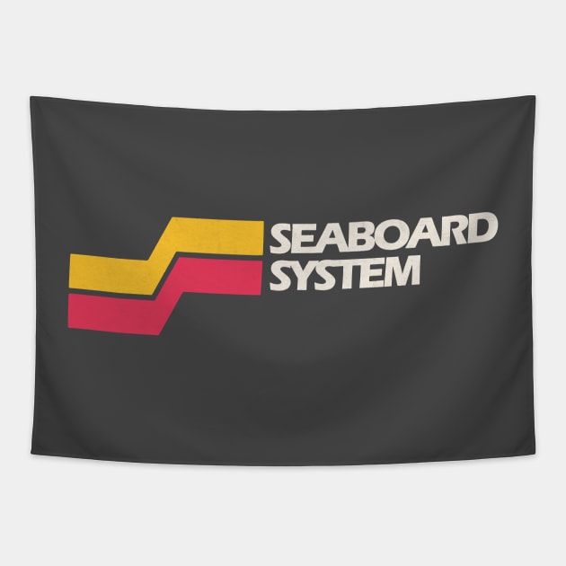 Seaboard System Railroad Tapestry by Turboglyde