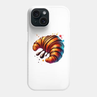 Croissant Choco French Butter Art Yummy Kawaii Phone Case