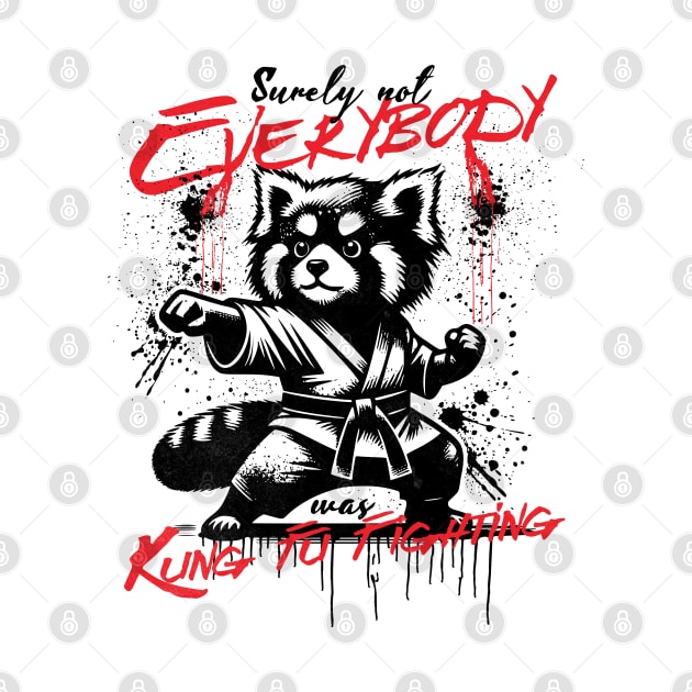 Red Panda Rumble: Kung Fu Fighting by DesignByJeff