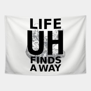 Life Finds A Way Tapestry