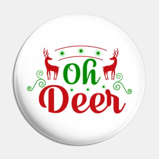 Christmas 5 - Oh Deer Pin