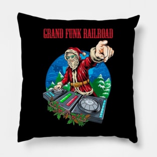 GRAND FUNK RAILROAD BAND XMAS Pillow