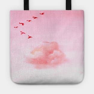 Cloud Sketch Book 05 Tote