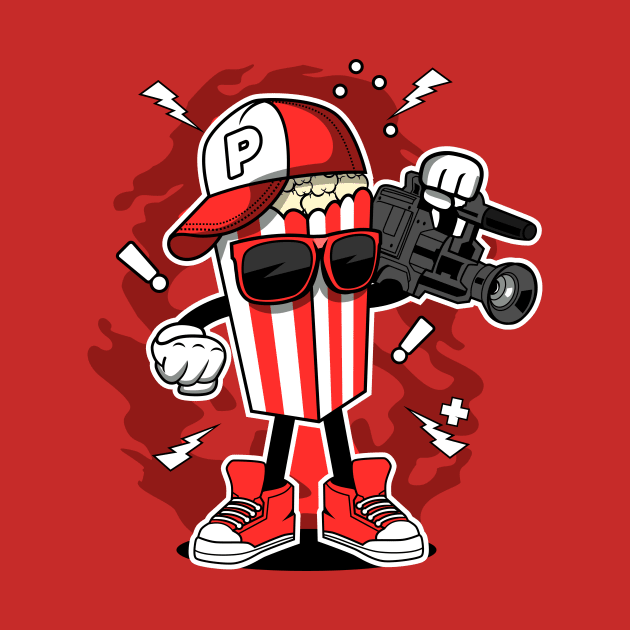 Popcorn Cameraman by Artizto