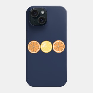 Lemon and Orange Rings Phone Case