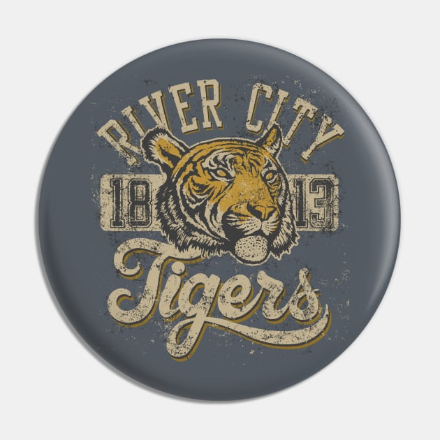 River City - Tigers Pin by viSionDesign