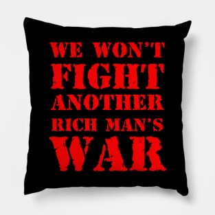 No war Pillow