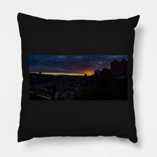 Sunset On The Tyne Pillow