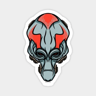 Roswell Alien Grey Magnet