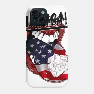 OTE Murica diamond mouth"No Out" Phone Case