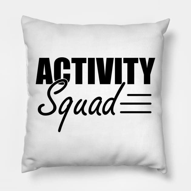 Activity Squad Pillow by KC Happy Shop
