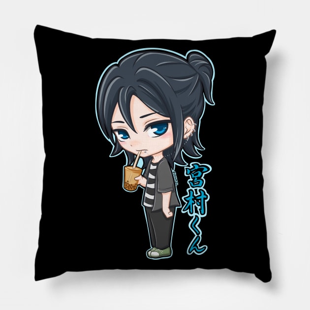 Chibi Cute Horimiya Miyamura Izumi Pillow by LoShimizu