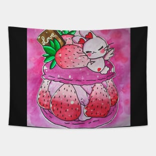 Fun rabbit sugar Tapestry