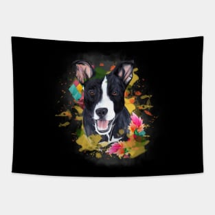 Black pup Tapestry