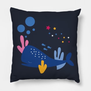 Chill Whale Pillow
