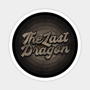 RETRO BLACK WHITE -The Last Dragon Magnet