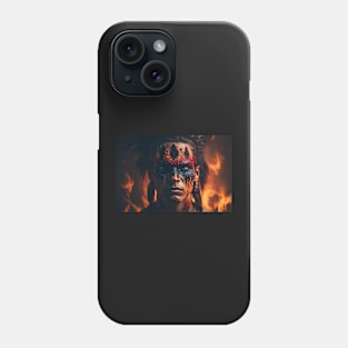 American Indian, Portraits of War 006 Phone Case