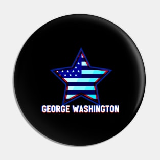 George Washington Design 02 Pin