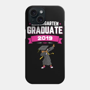 Dabbing Kindergarten Graduate Class Of 2019 Girls Phone Case